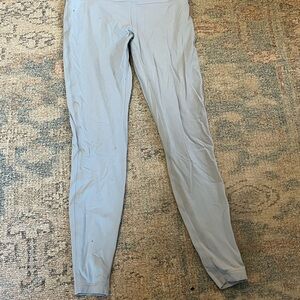 lululemon athletica Light Blue-Gray Leggings